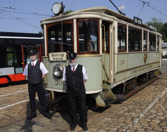 Historická primátorská tramvaj