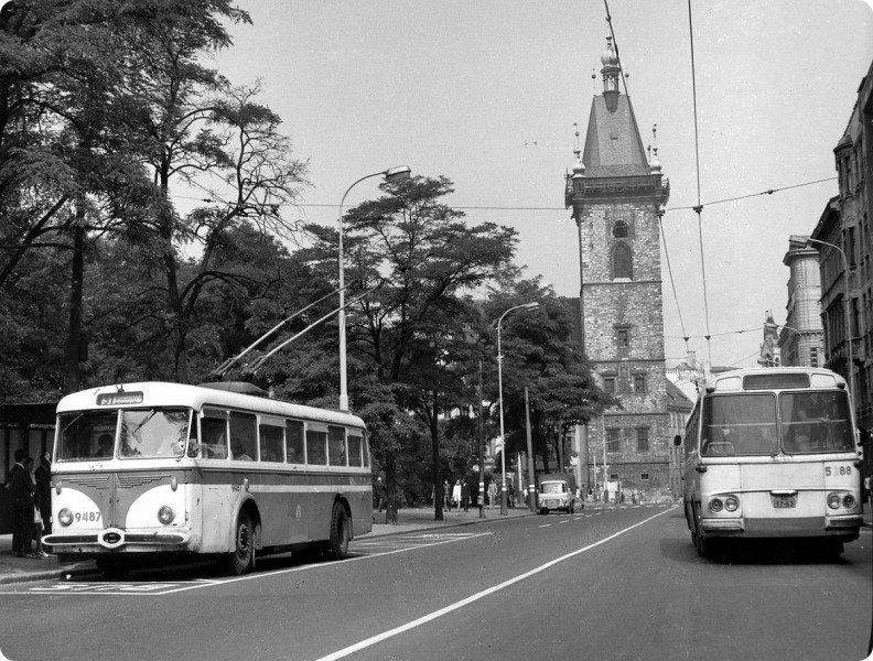 Praha měla i své trolejbusy