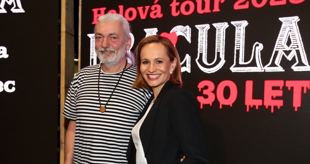 Daniel Hůlka a Monika Absolonová