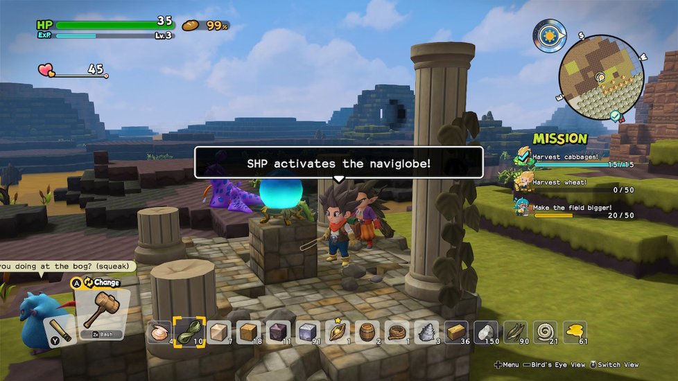 Dragon Quest Builders 2 pro Nintendo Switch.