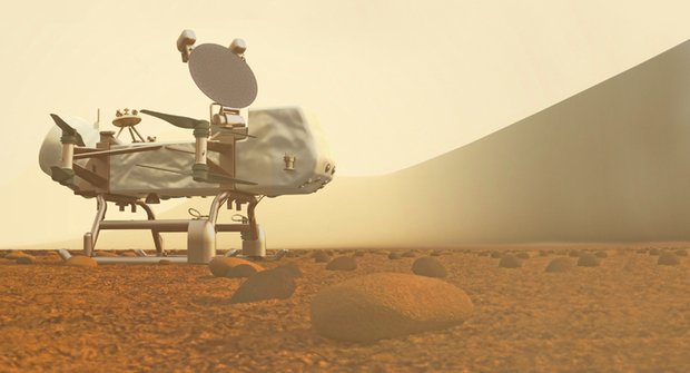 Dobýváme vesmír: NASA pošle dron do atmosféry Saturnova měsíce Titan