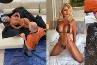 Múza slavných Lenka Dragounová: Vystavila si své tělo nad krbem!