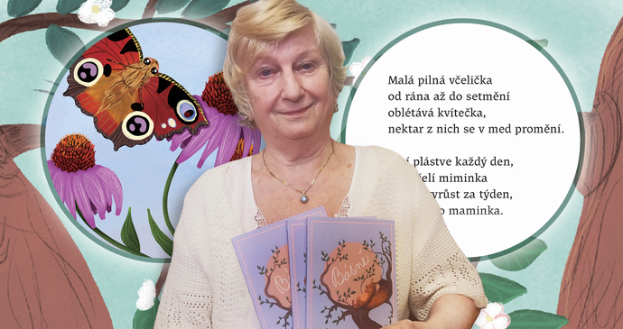 Pohádková babička Drahomíra Tišerová: V 86 letech se stala spisovatelkou