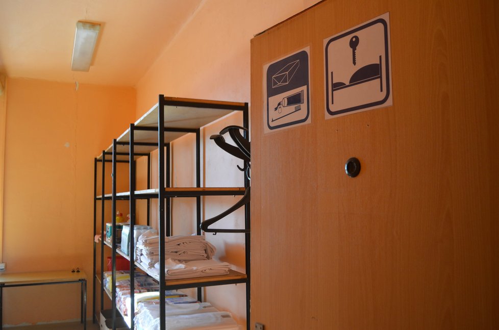 Zařízení pro uprchlíky v Drahonicích na Lounsku