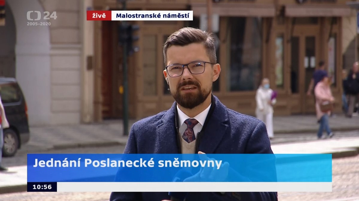 Tomáš Drahoňovský ve vysílání České televize