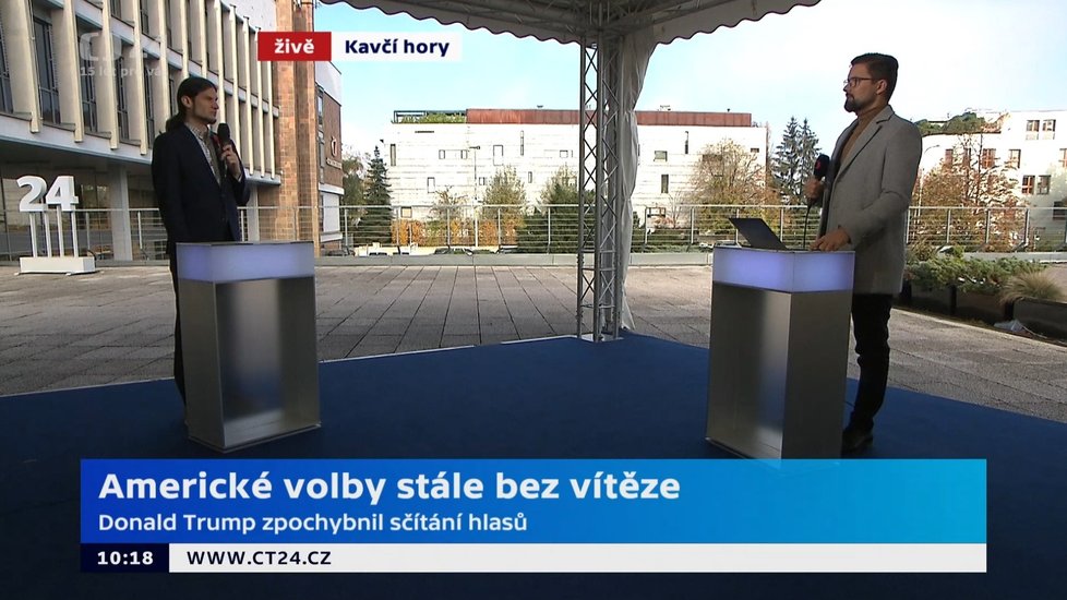 Tomáš Drahoňovský ve vysílání České televize