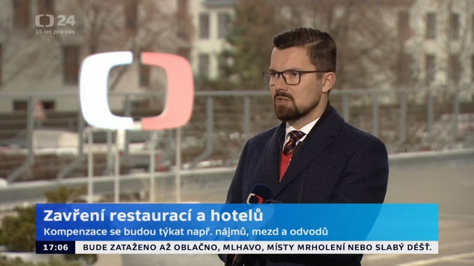 Tomáš Drahoňovský ve vysílání České televize