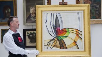 Obrazy Kupky a Toyen se v Londýně prodaly za desítky milionů korun