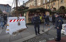 Německo se obává teroristů: Drážďany »opevňují« vánoční trhy!