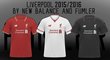 Návrhy liverpoolských dresů pro sezonu 2015/2016