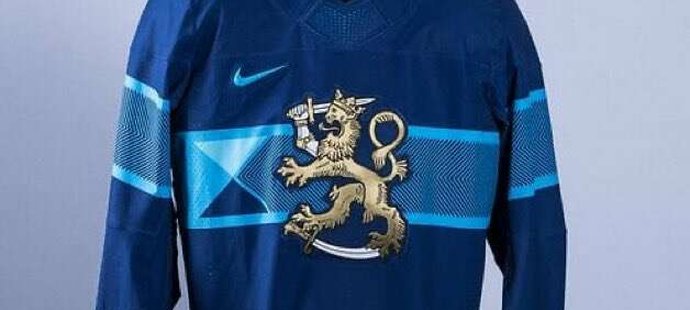 Finskému dresu vládne národní symbol