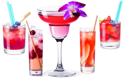 Drinky z růžového vína: Originální a vynikající!