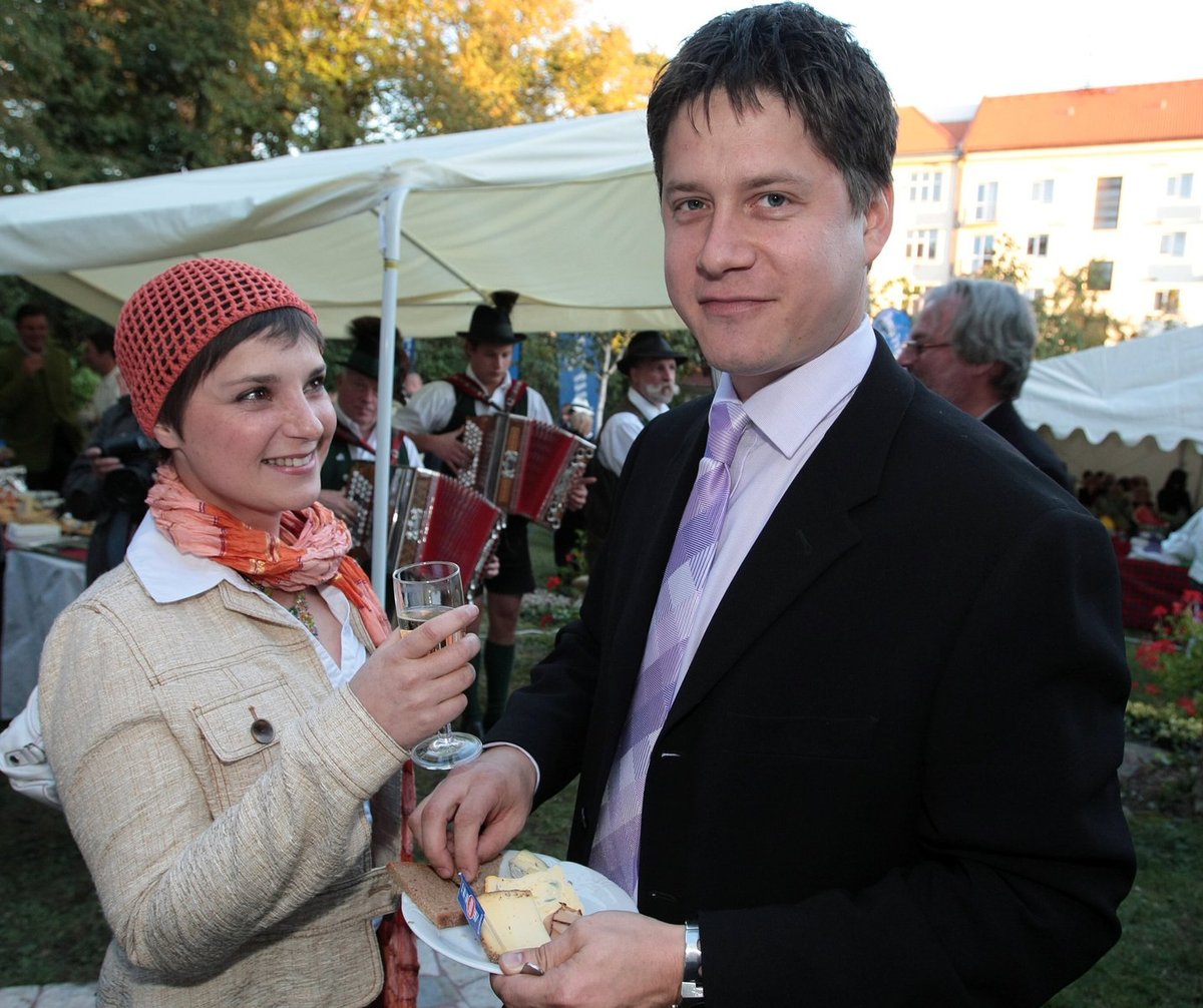 Zuzana Dřízhalová s manželem Hynkem Dřízhalem.