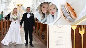 Luxusní svatba »matky« Jasminy Alagič: Nevěsta v kalhotách, zlaté příbory a briliantový prsten za miliony!