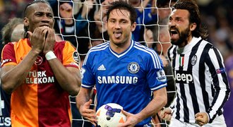 TOP 10 hvězd zadarmo! Bez smlouvy jsou Drogba, Lampard či Pirlo