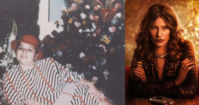 Obávaná mafiánka Griselda Blanco, v seriálu Griselda v podání Sofie Vergary