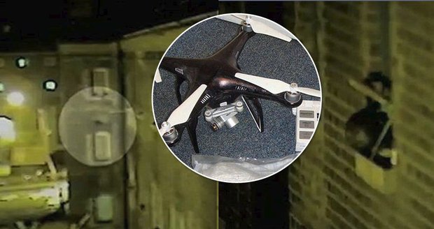 Parta dealerů pašovala drogy do věznic pomocí dronů. Teď dostanou šanci poznat své klienty zblízka