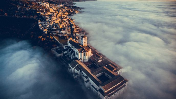 1. místo kategorie Cestování: Basilika Svatého Františka z Assisi, Umbria, Itálie