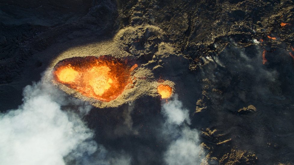 3. místo kategorie příroda: Piton de la fournaise, Réunion