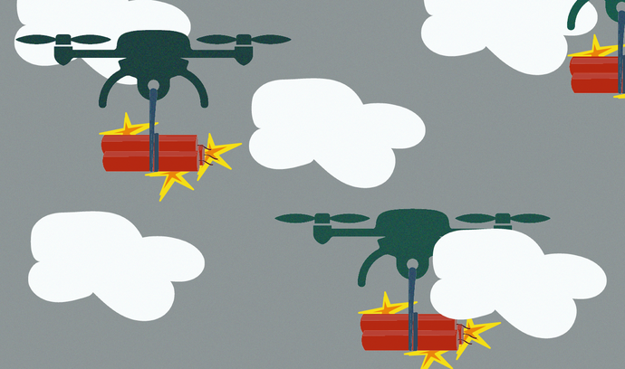Dronová válka na Ukrajině ukázala Česku, že se útoku bezpilotních strojů neubrání