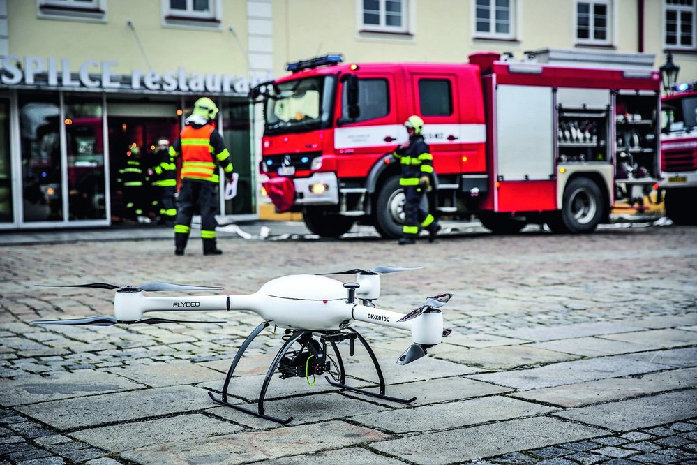 Drony pomáhají i v Česku