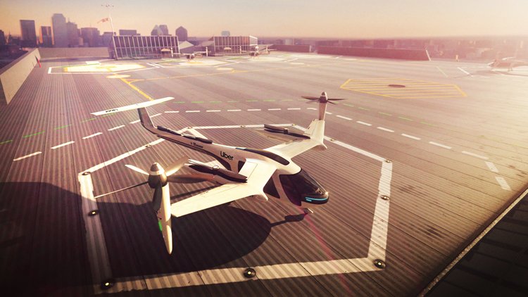 Jak by mohlo vypadat letiště pro drony