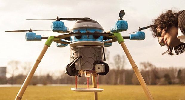 Hledání min v 21. století: Dron Kafon jde na to!