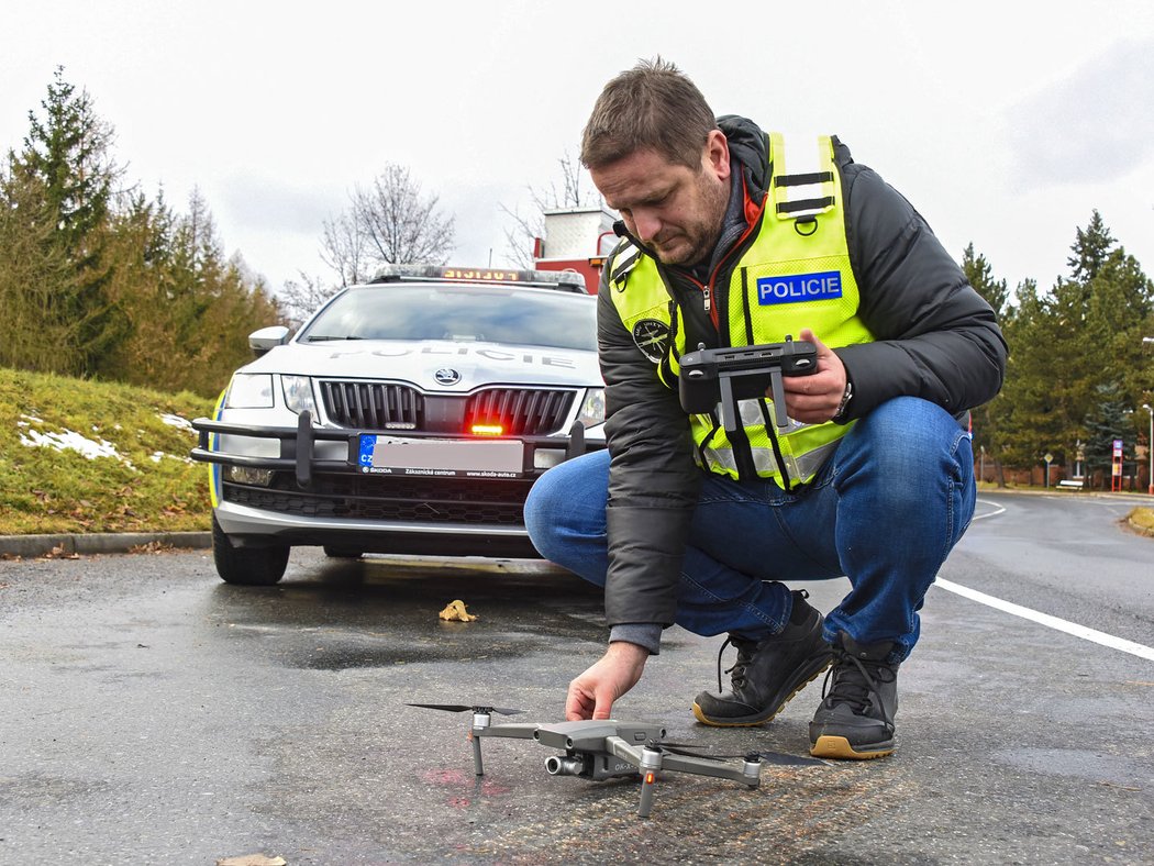 Mapovali jsme dopravní nehody z policejního dronu