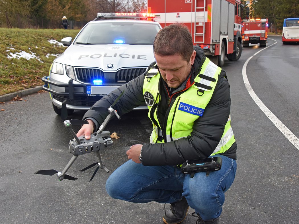 Mapovali jsme dopravní nehody z policejního dronu
