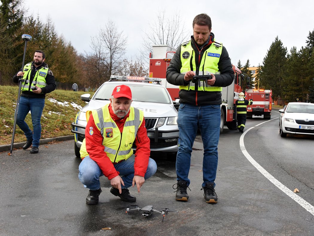 Mapovali jsme dopravní nehody z policejního dronu