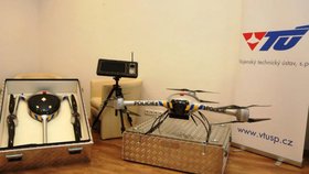Tyto drony hlídají chatařské oblasti v Brdech