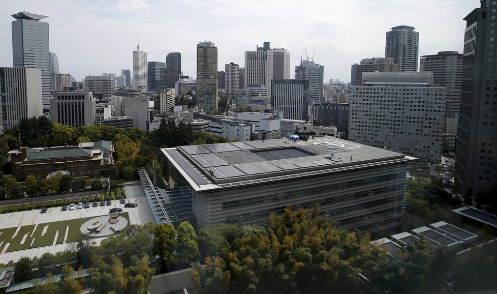 Oficiální sídlo premiéra Shinza Abea v Tokiu