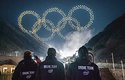 Drony zahájily letošní zimní hry formací olympijských kruhů