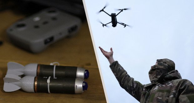 Válka strojů na Ukrajině? Roj úderných dronů je levný a účinný