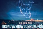 Film Gump – jsme dvojka představí unikátní dronovou show nad Prahou