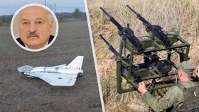 Bělorusko sestřeluje ruské drony mířící na Západ.