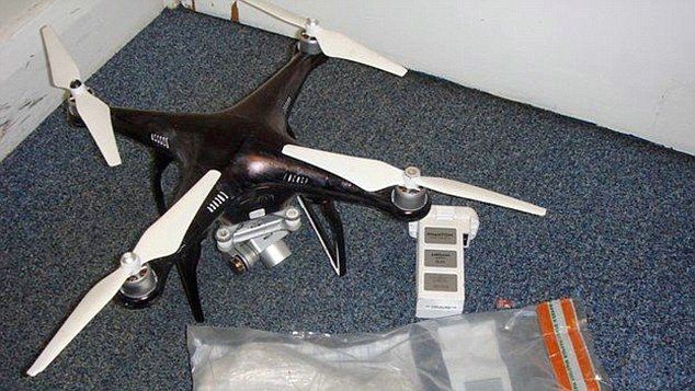 Trestanci používají k pašování kontrabandu do věznice drony.