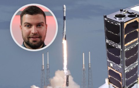 Švýcarský nůž na oběžné dráze. Českou minidružici do vesmíru vynese Muskova raketa