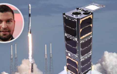 Švýcarský nůž na oběžné dráze. Českou minidružici do vesmíru vynese Muskova raketa