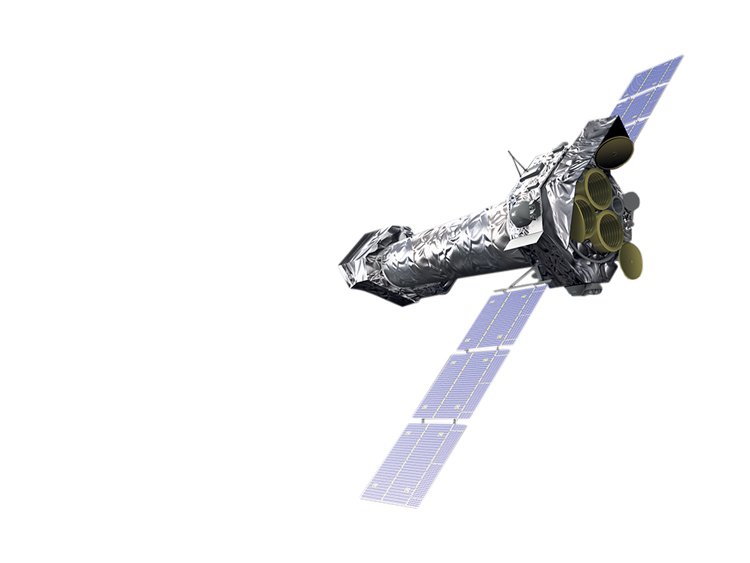 Družice XMM-Newton sleduje rentgenové záření z vesmíru, na délku měří 10 metrů a váží 3,8 tun