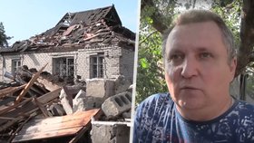Rusové zaútočili na doněckou vesnici. „Jsou tu jen domy, žádné základny,“ říká místní. Útok nikdo nečekal