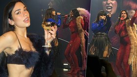 Po první překvapivé show: Dua Lipa šokovala Prahu podruhé! S Farnou to rozjela na pódiu