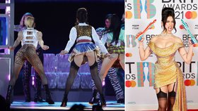 Dua Lipa řádila na Brit Awards: Sexy podvazková show! 