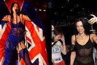 Dua Lipa a její sexy oslava v Londýně: Řádila se snoubencem!