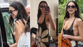 Provokatérka Dua Lipa (26) málem neuhlídala dekolt: Vyšla si »nahoře bez«!