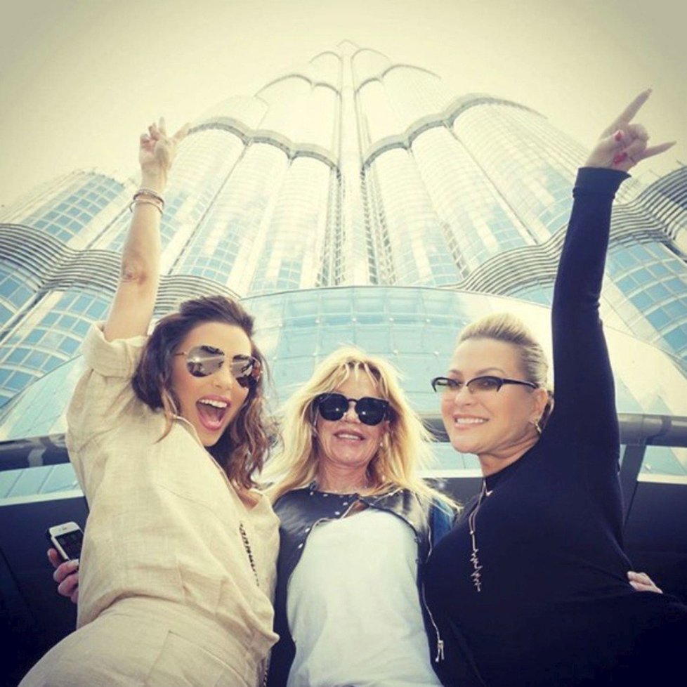 Melanie Griffith, Anastacia a Eva Longoria