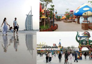 Dubaj: V nových zábavních parcích se i dospělí stanou znovu dětmi.
