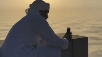 Korunní princ nafotil Dubaj v mracích, fotografie jsou kouzelné  