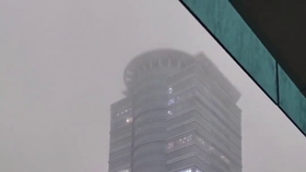 Silné deště v Dubaji (16.04.2024)