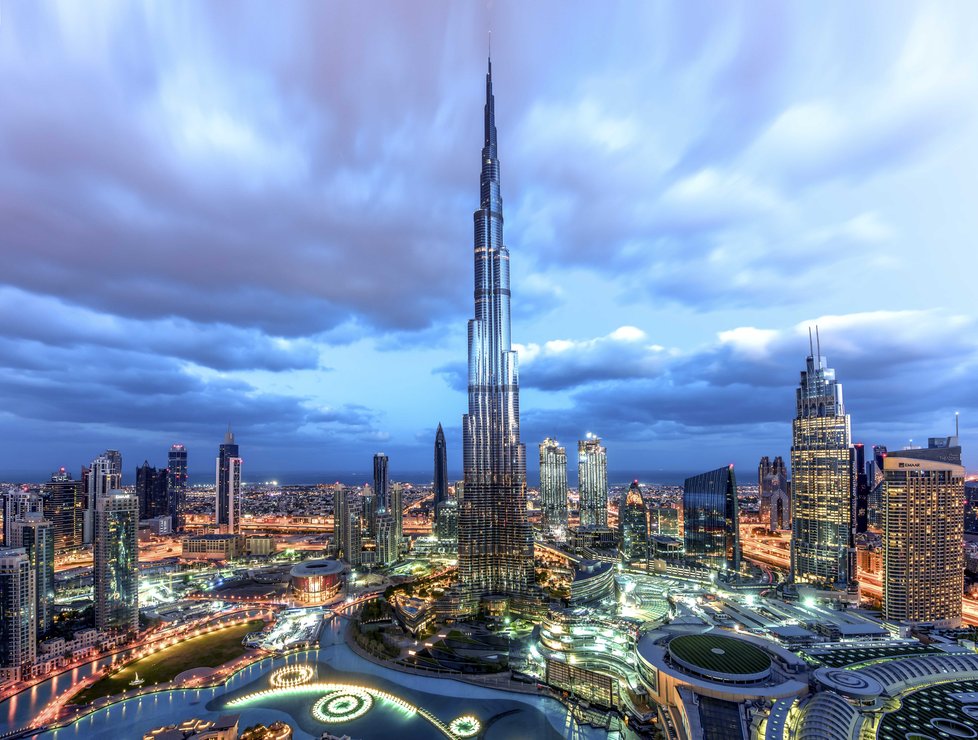 Burdž Chalífa je nejvyšší mrakodrap světa.